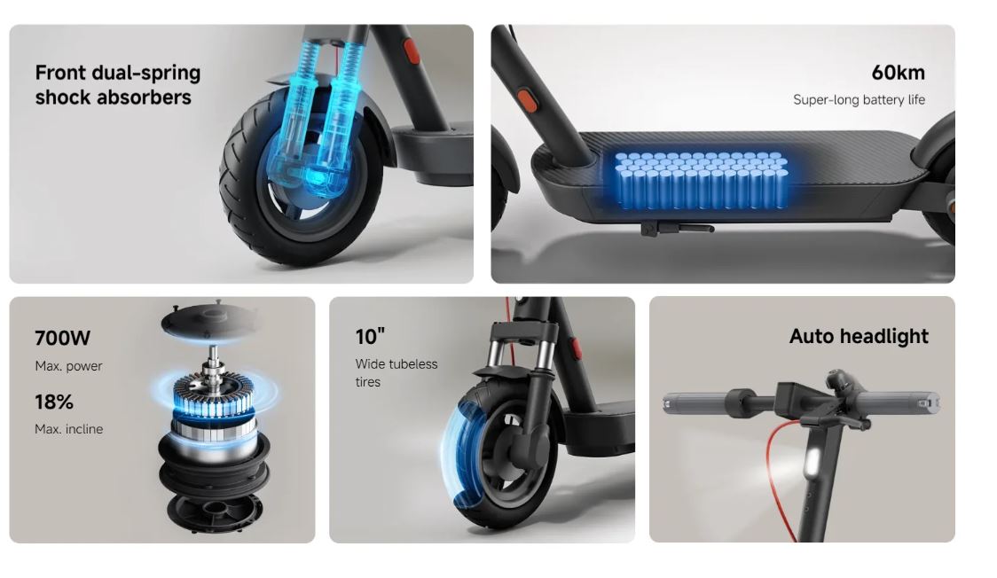 Xiaomi Mi Electric Scooter 5 GL - Black Xiaomi Mi Electric Scooter 5 GL - Black